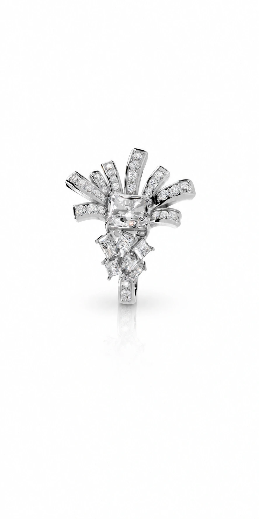 Jolanta Collection 08 — front view of the brooch